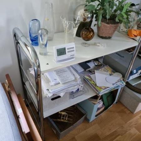 Ikea Krom Vazas Feher Polc